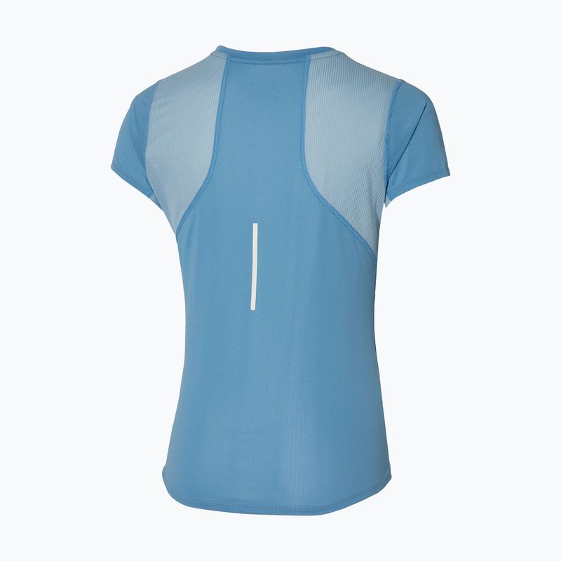Moteriški bėgimo marškinėliai Mizuno DryAeroFlow Tee parisian blue 2
