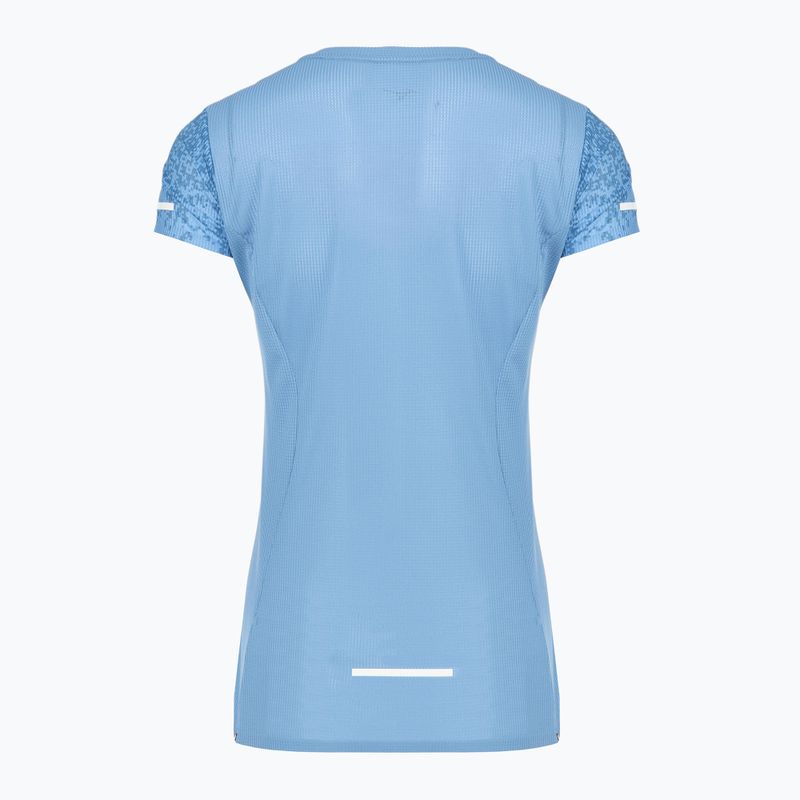 Moteriški bėgimo marškinėliai Mizuno Premium Aero Tee parisian blue 2