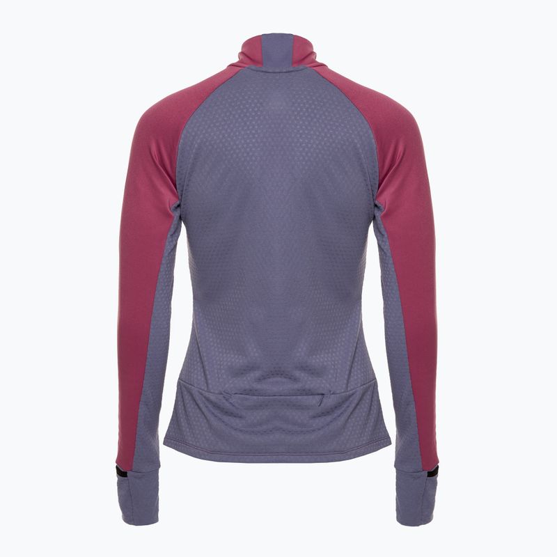 Moteriškas bėgimo džemperis Mizuno Warmalite Half Zip violet quartz 2