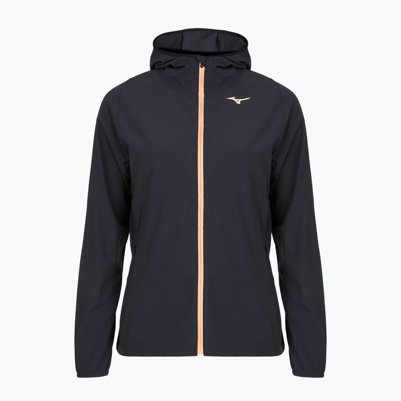 Moteriška bėgimo striukė Mizuno Alpha Jacket black