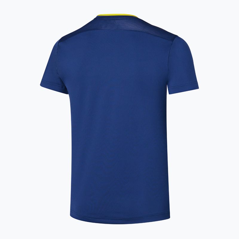 Vyriški marškinėliai Mizuno Frontier Shadow Graphic Tee bellwether blue 2