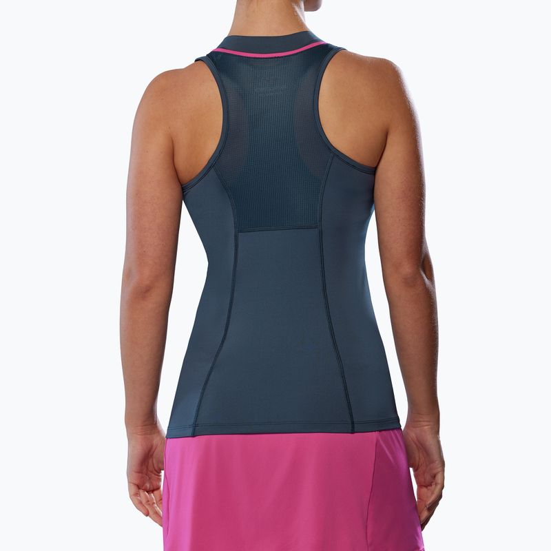 Moteriški marškiniai Mizuno Frontier Tank W midnight navy 3