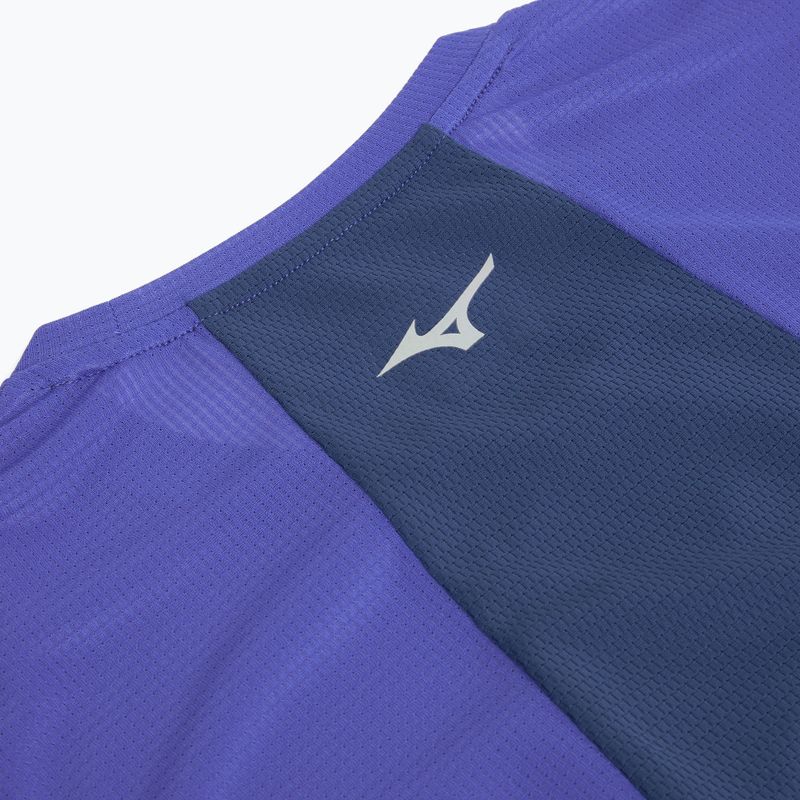 Vyriški bėgimo marškinėliai Mizuno DryAeroFlow Tee reflexblue 4