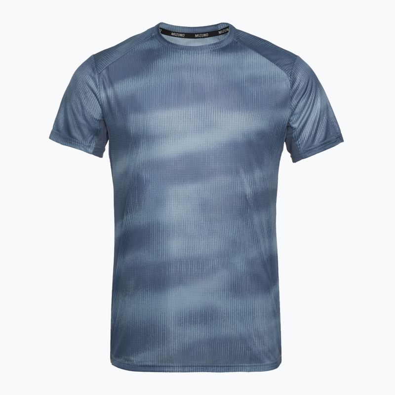 Vyriški bėgimo marškinėliai Mizuno DryAeroFlow Graphic Tee citadel