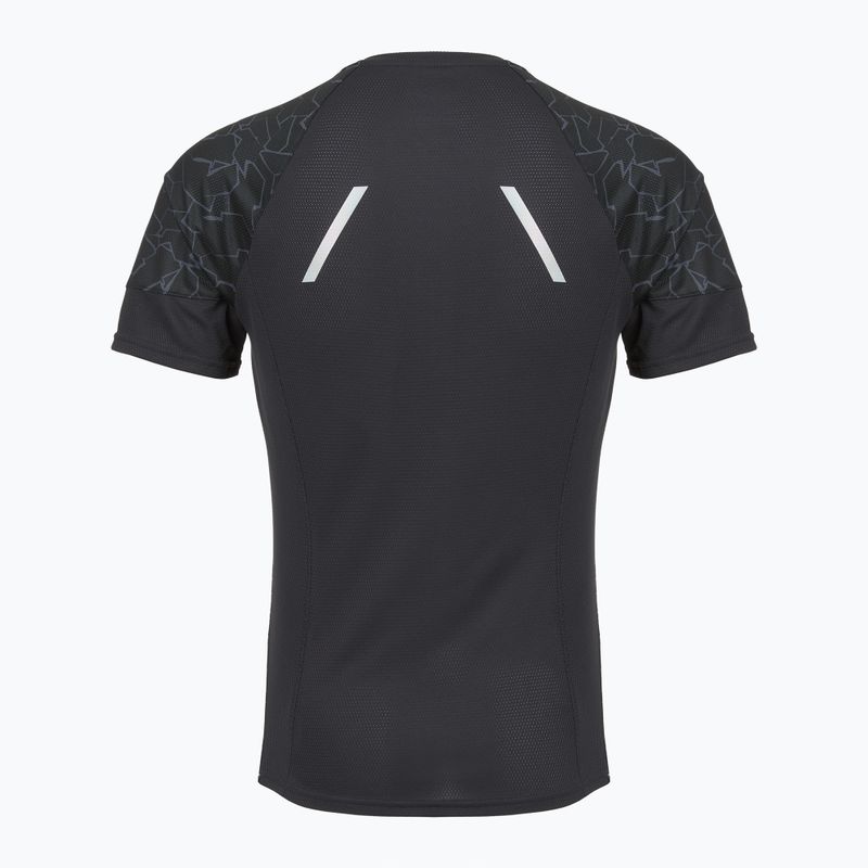 Vyriški bėgimo marškinėliai Mizuno Graphic Trail Tee black 2