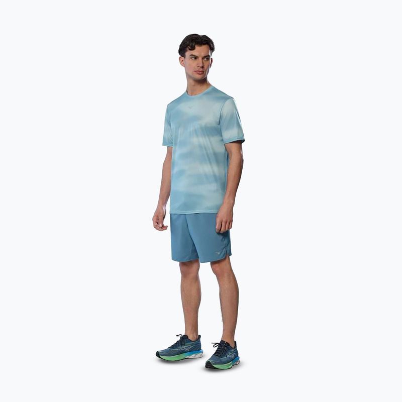 Vyriški bėgimo marškinėliai Mizuno Core Graphic Tee cloud blue 2