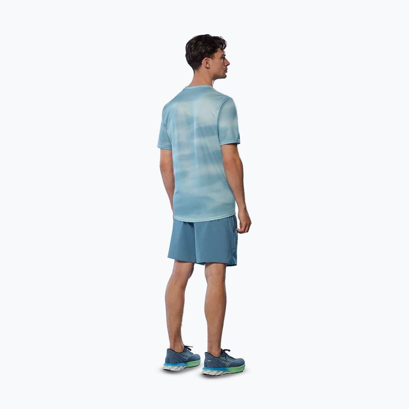 Vyriški bėgimo marškinėliai Mizuno Core Graphic Tee cloud blue 4