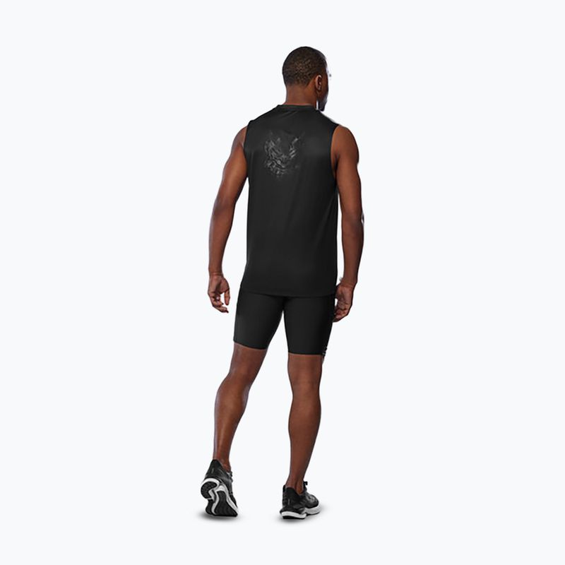 Vyriški bėgimo marškinėliai Mizuno Core Graphic Sleeveless black oni 3