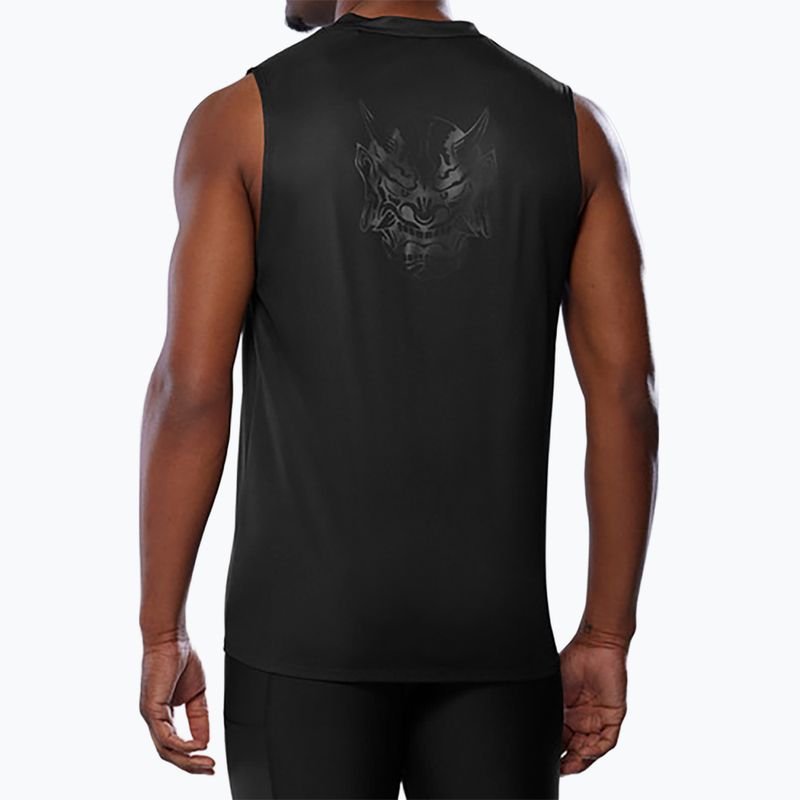 Vyriški bėgimo marškinėliai Mizuno Core Graphic Sleeveless black oni 4