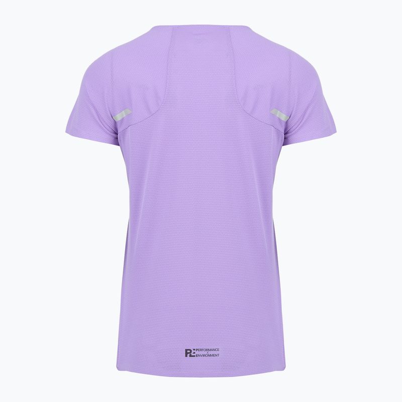 Moteriški bėgimo marškinėliai Mizuno Tech Light Tee paisley purple 2
