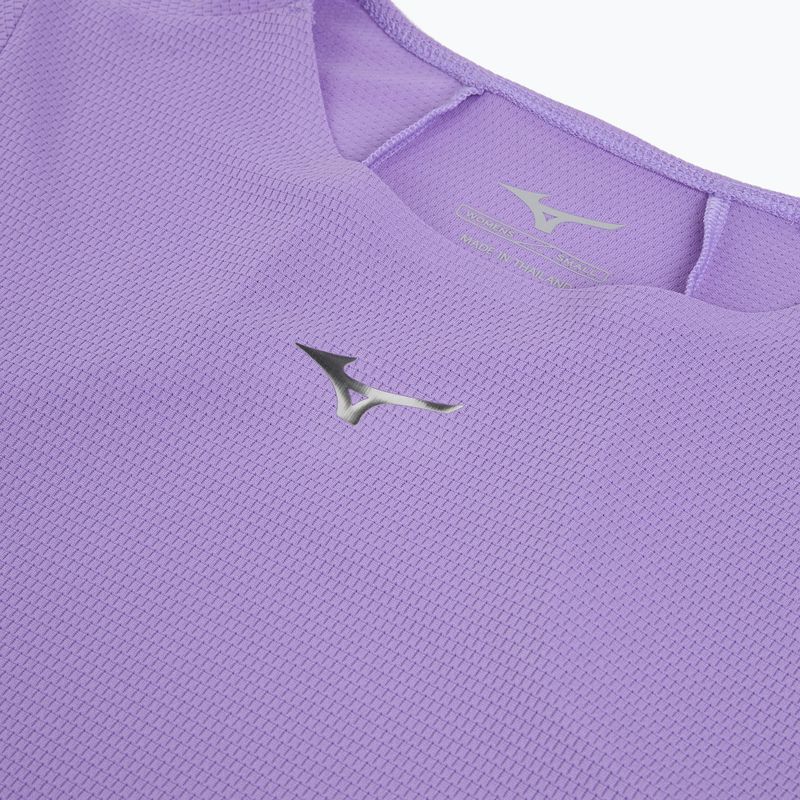 Moteriški bėgimo marškinėliai Mizuno Tech Light Tee paisley purple 3