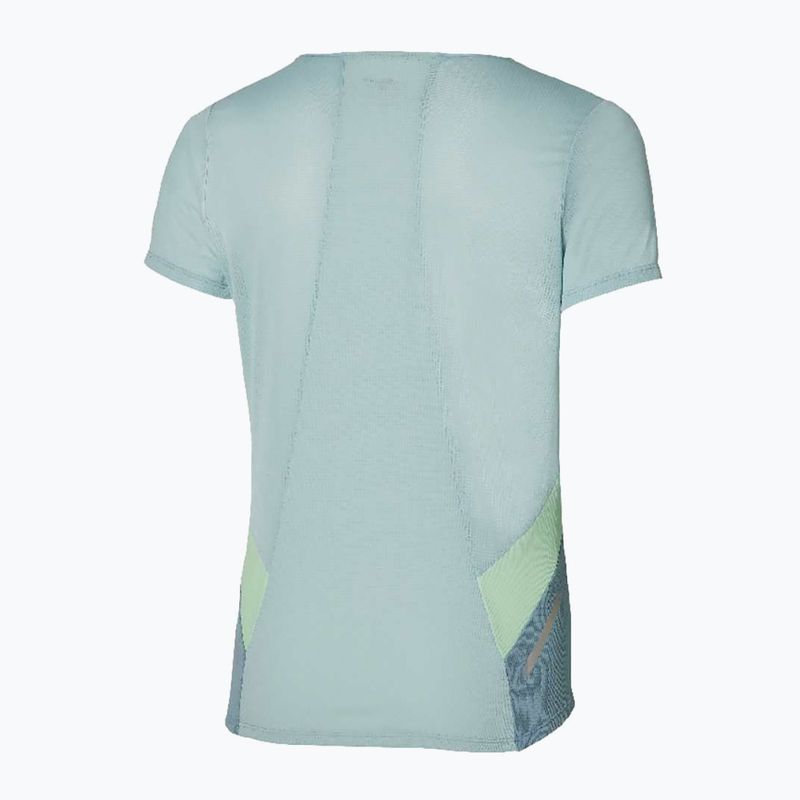 Moteriški bėgimo marškinėliai Mizuno DryAeroFlow Tee cloud blue 2