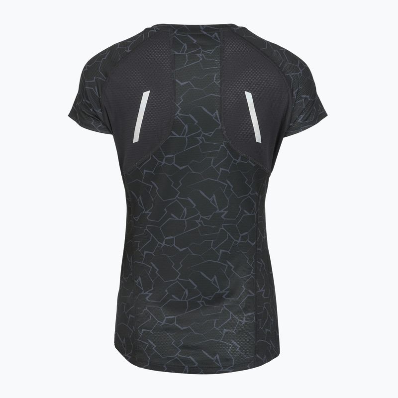 Moteriški bėgimo marškinėliai Mizuno Graphic Trail Tee black 2