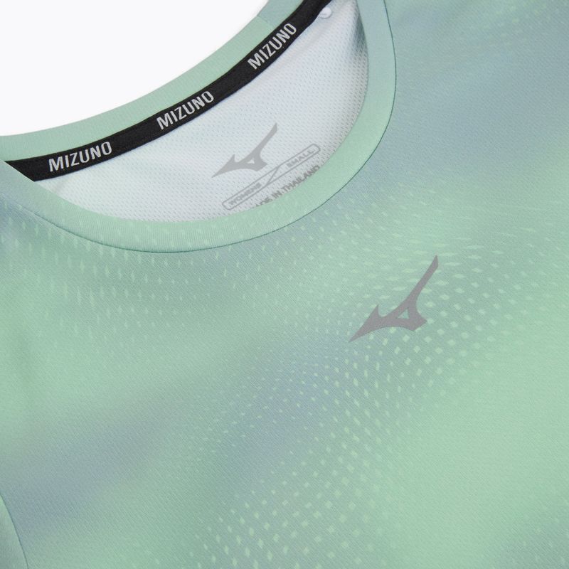 Moteriški bėgimo marškinėliai Mizuno Core Graphic Tee flash mint 3
