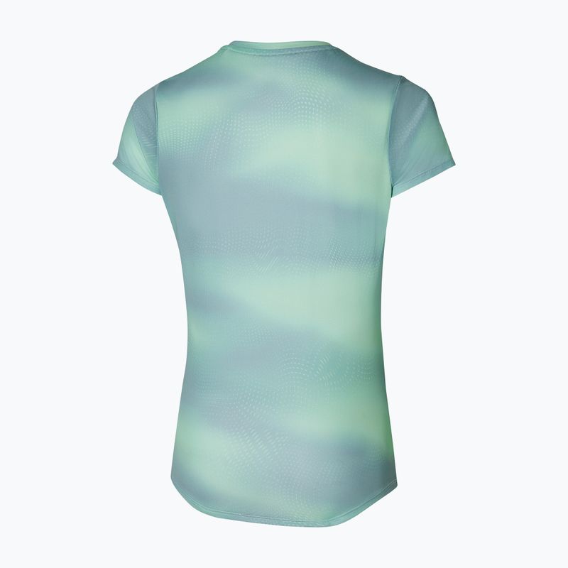 Moteriški bėgimo marškinėliai Mizuno Core Graphic Tee flash mint 2