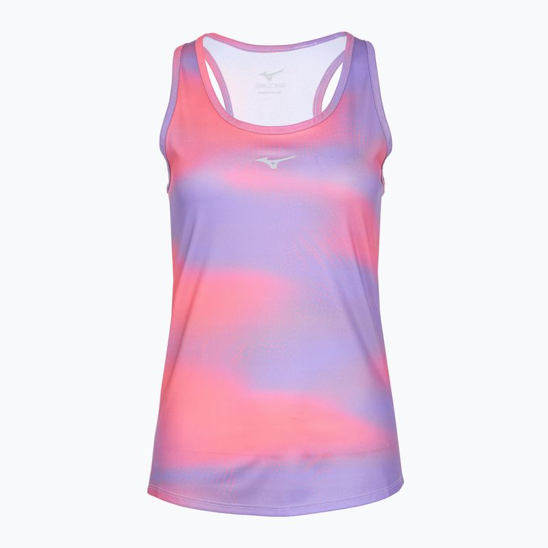Moteriški bėgimo marškinėliai Mizuno Core Graphic Tank camellia rose