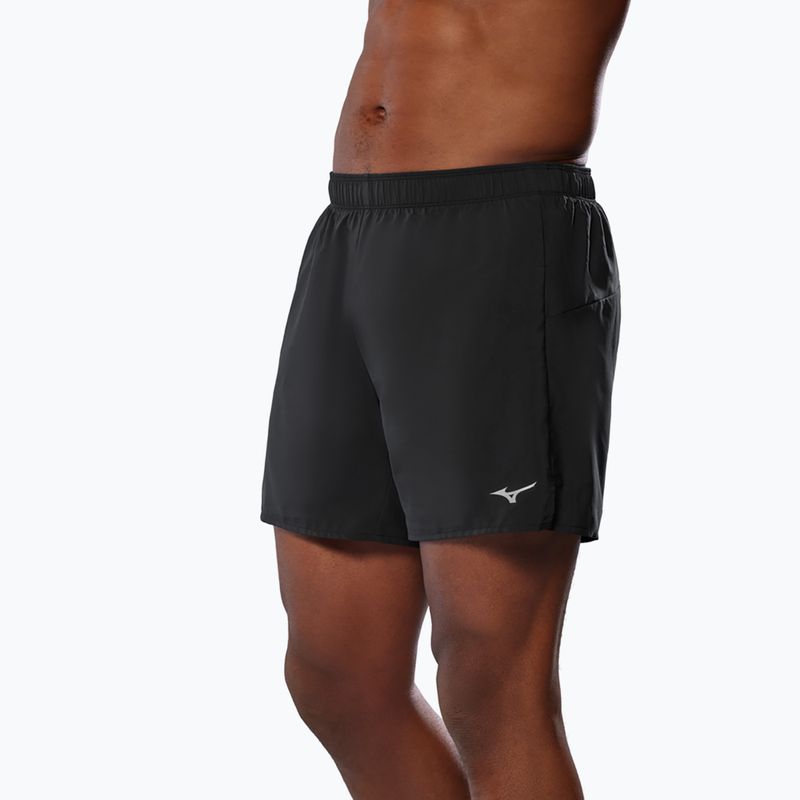 Vyriški bėgimo šortai Mizuno Alpha 5.5" black