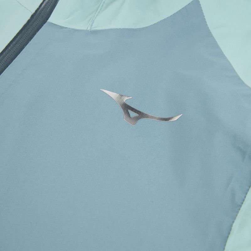 Moteriška bėgimo striukė Mizuno Waterproof 20K ER cloud blue 5