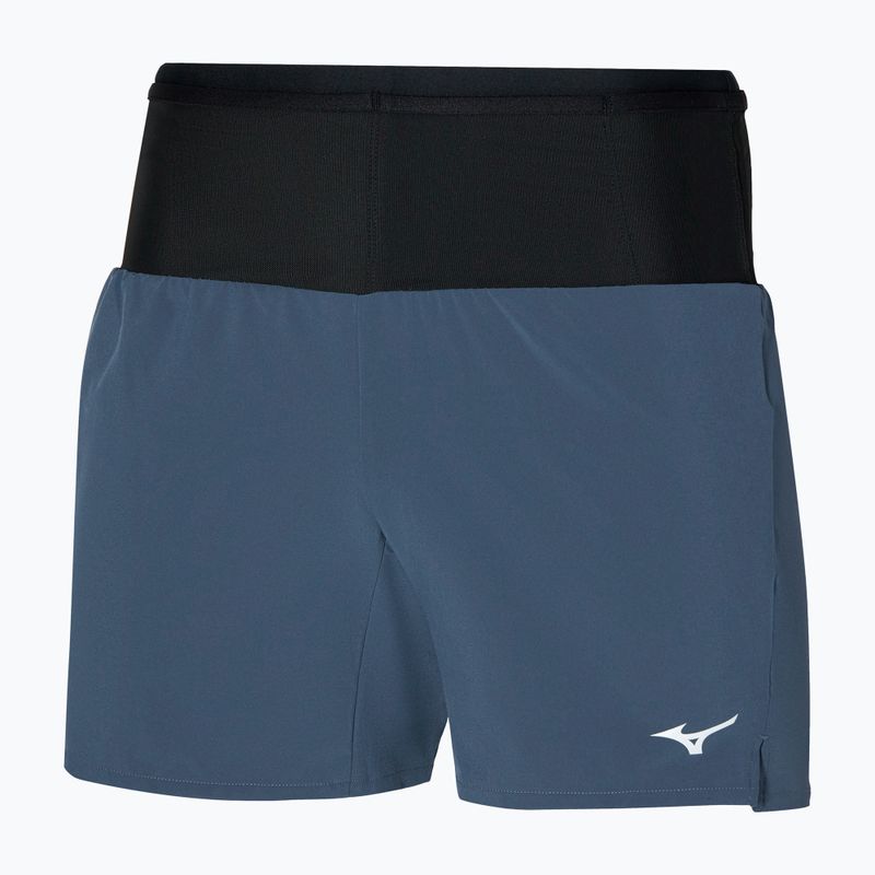 Vyriški bėgimo šortai Mizuno Multi Pocket vintage indigo