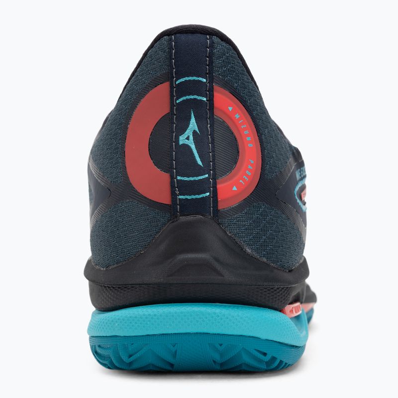 Padelio bateliai Mizuno Wave Exceed Tour 6 Padel salute/hibiscus/enamel blue 6