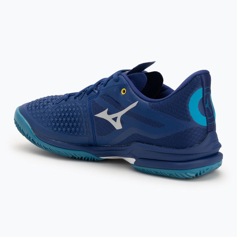 Vyriški teniso batai Mizuno Wave Exceed Tour 6 CC bellwether blue/ white/ fjord blue 3