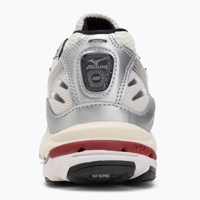 Vyriški batai Mizuno Wave Rider 10 mizuno sniego balta/juoda smėlio/rytų raudona 6
