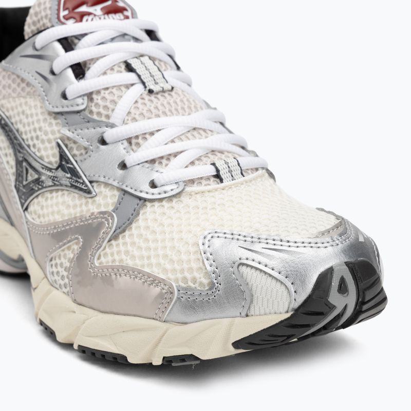 Vyriški batai Mizuno Wave Rider 10 mizuno sniego balta/juoda smėlio/rytų raudona 7