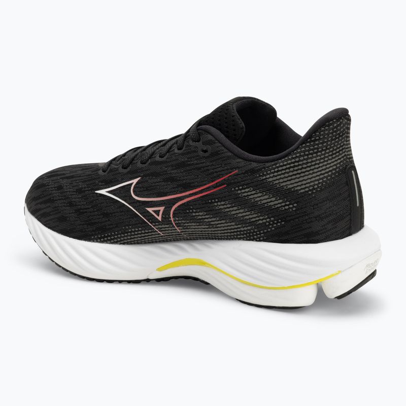 Vyriški bėgimo batai Mizuno Wave Rider 28 black/white/ evening primrose 3