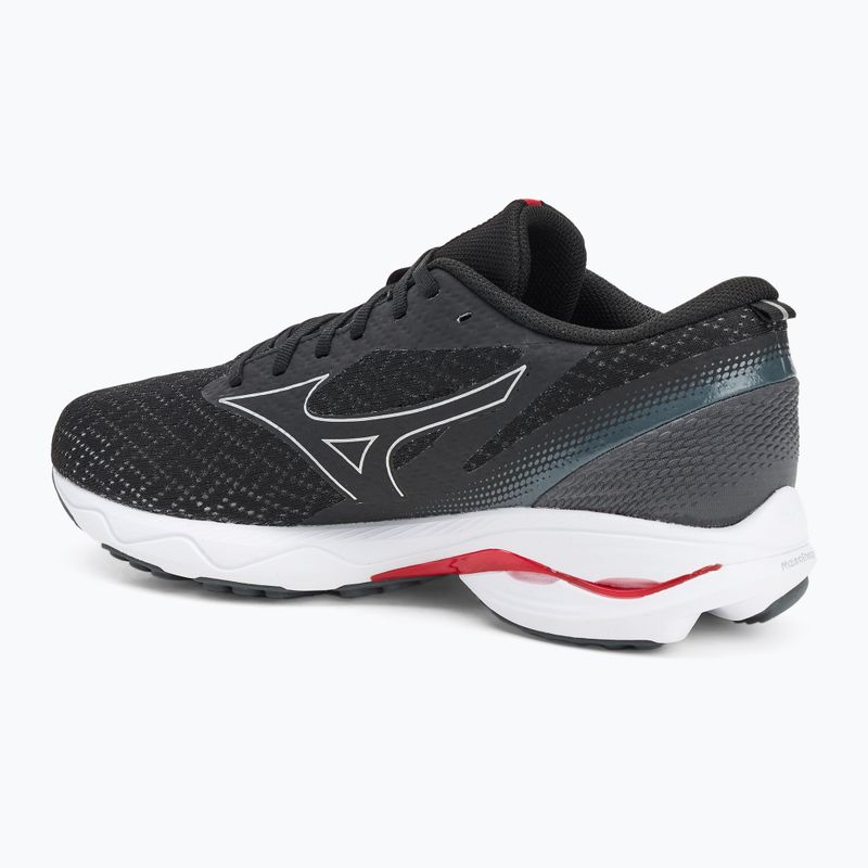 Vyriški bėgimo batai Mizuno Wave Prodigy 6 black/galaxy silver/high risk red 3