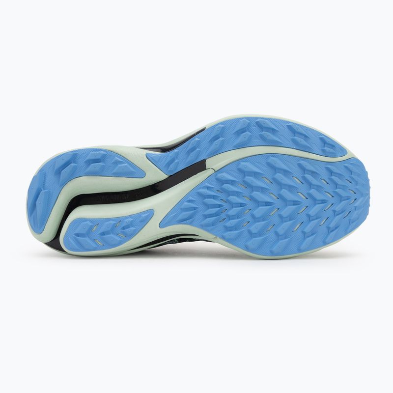 Vyriški bėgimo batai Mizuno Wave Rider GTX 2 vintage indigo / neo mint / front blue 4