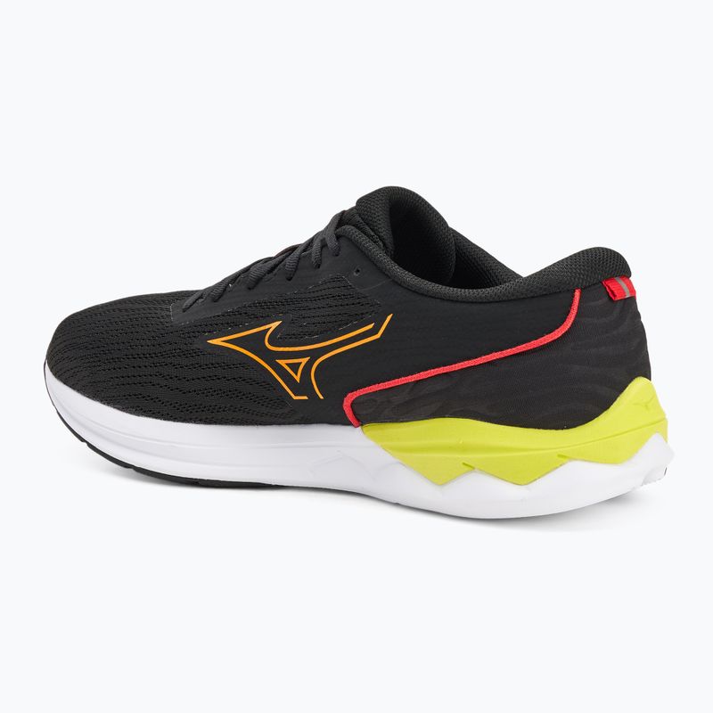 Vyriški bėgimo batai Mizuno Wave Revolt 3 black/bright marigold/evening primrose 3