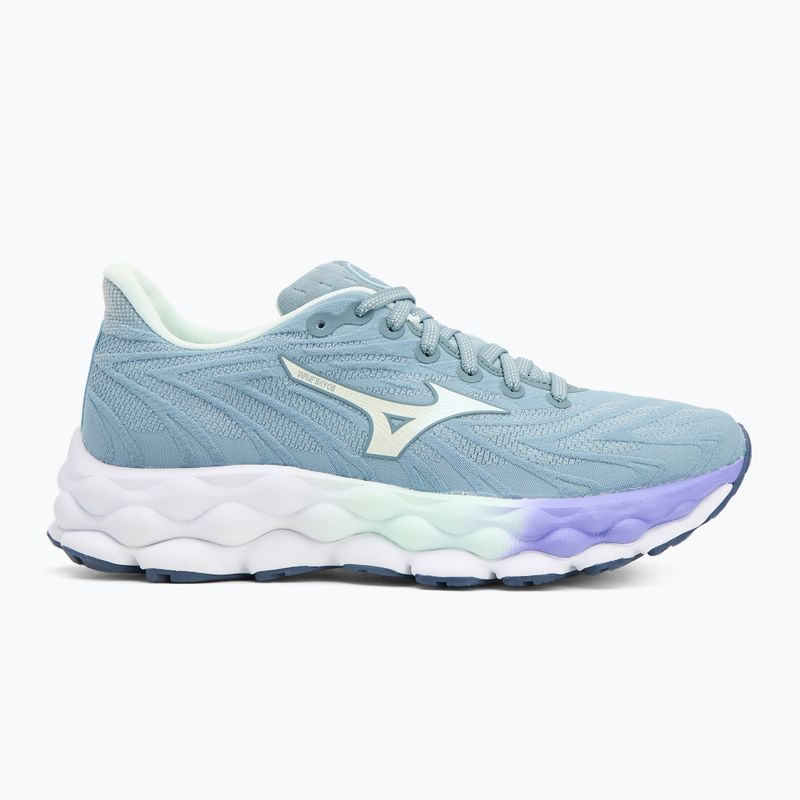 Moteriški bėgimo batai  Mizuno Wave Sky 8 citadel/hint of mint/paisley purple 2