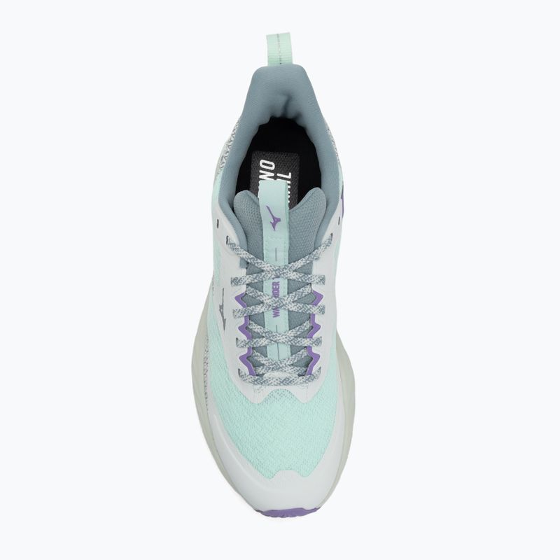 Moteriški bėgimo bateliai Mizuno Wave Rider TT 2 bay/mėtų atspalvis/raštuotas violetinis 5