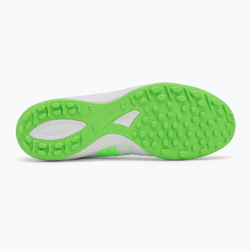 Vyriški futbolo batai Mizuno Morelia Sala Pro TF white/neon green/galaxy silver 4