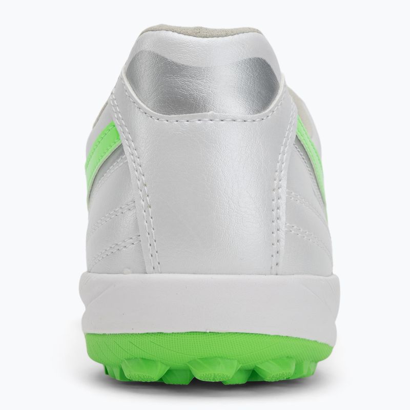 Vyriški futbolo batai Mizuno Morelia Sala Pro TF white/neon green/galaxy silver 6