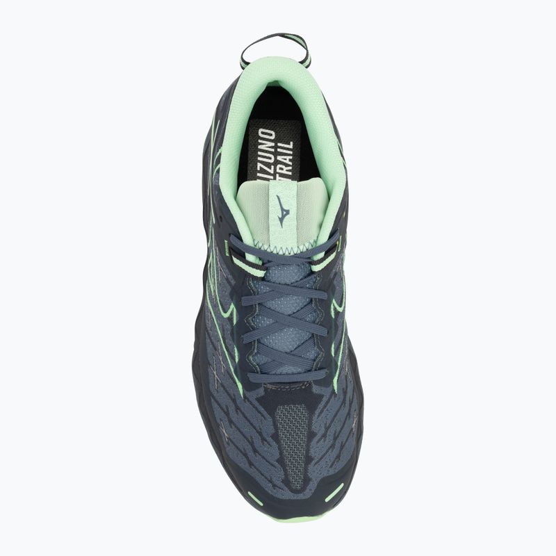 Vyriški bėgimo batai Mizuno Wave Mujin 10 vintage indigo/neo mint/india ink 5