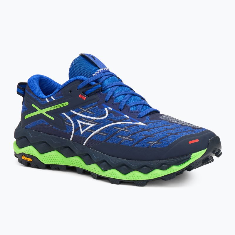 Vyriški bėgimo batai Mizuno Wave Mujin 10 reflex blue c/white/green gecko