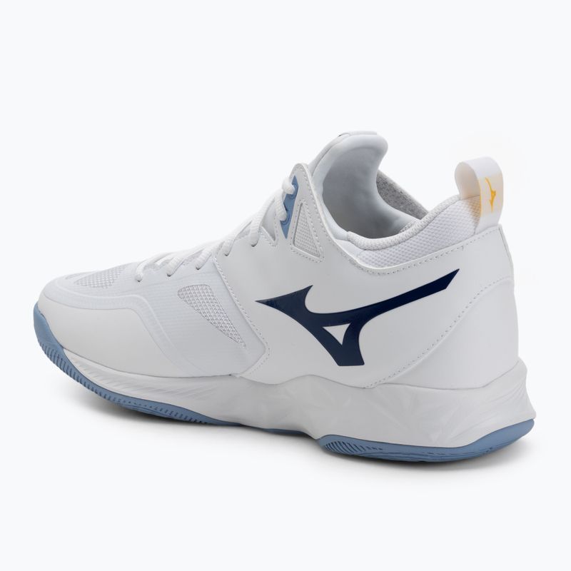 Tinklinio batai Mizuno Wave Dimension Mid balti/bellwether mėlyni/belair mėlyni 3