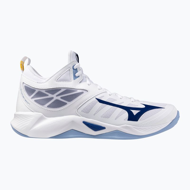 Tinklinio batai Mizuno Wave Dimension Mid balti/bellwether mėlyni/belair mėlyni 8
