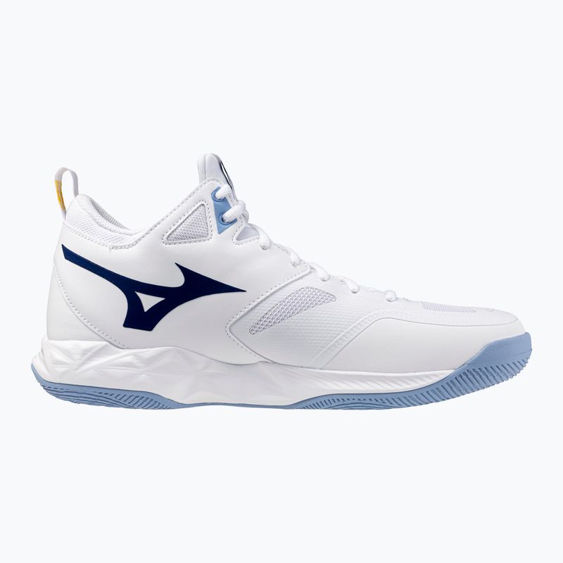 Tinklinio batai Mizuno Wave Dimension Mid balti/bellwether mėlyni/belair mėlyni 9
