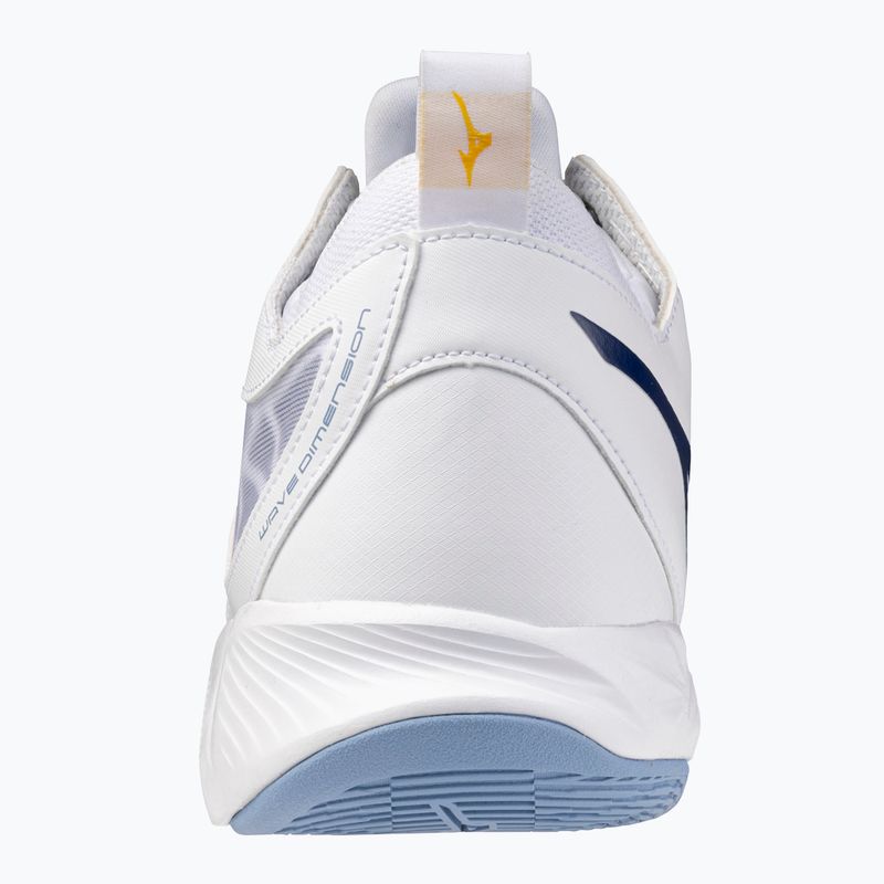 Tinklinio batai Mizuno Wave Dimension Mid balti/bellwether mėlyni/belair mėlyni 10