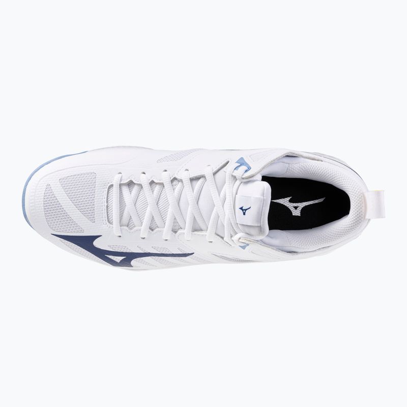 Tinklinio batai Mizuno Wave Dimension Mid balti/bellwether mėlyni/belair mėlyni 11