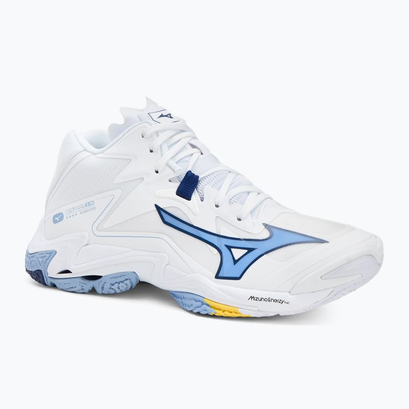 Tinklinio bateliai Mizuno Wave Lightning Z8 Mid white/bellwether blue/bel air blue