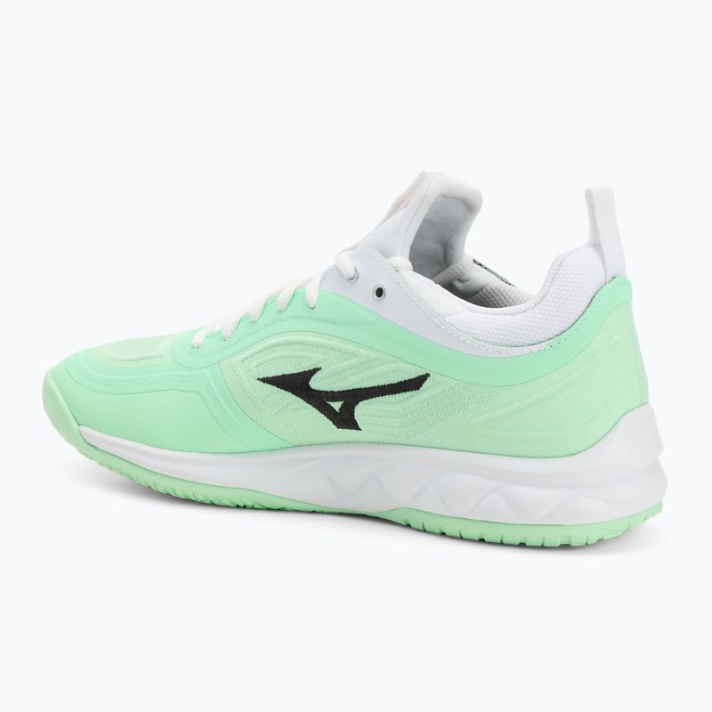 Tinklinio bateliai Mizuno Wave Luminous 3 neo mint/black/frontier blue 3