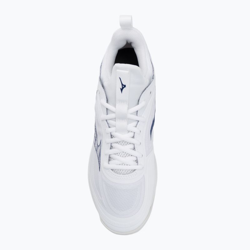 Tinklinio batai Mizuno Wave Luminous 3 balti/bellwether mėlyni/belair mėlyni 5