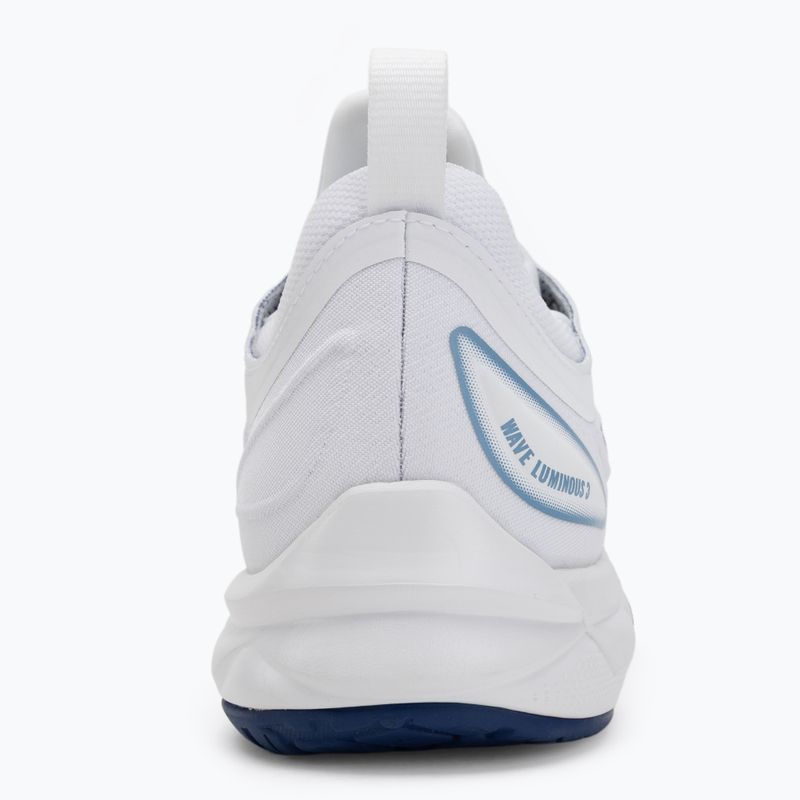 Tinklinio batai Mizuno Wave Luminous 3 balti/bellwether mėlyni/belair mėlyni 6