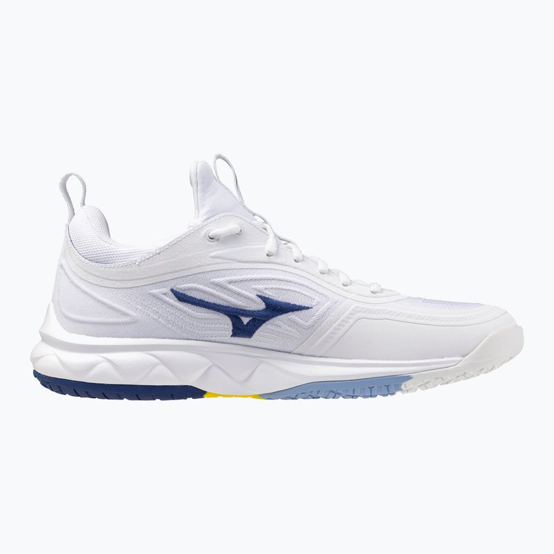 Tinklinio batai Mizuno Wave Luminous 3 balti/bellwether mėlyni/belair mėlyni 9