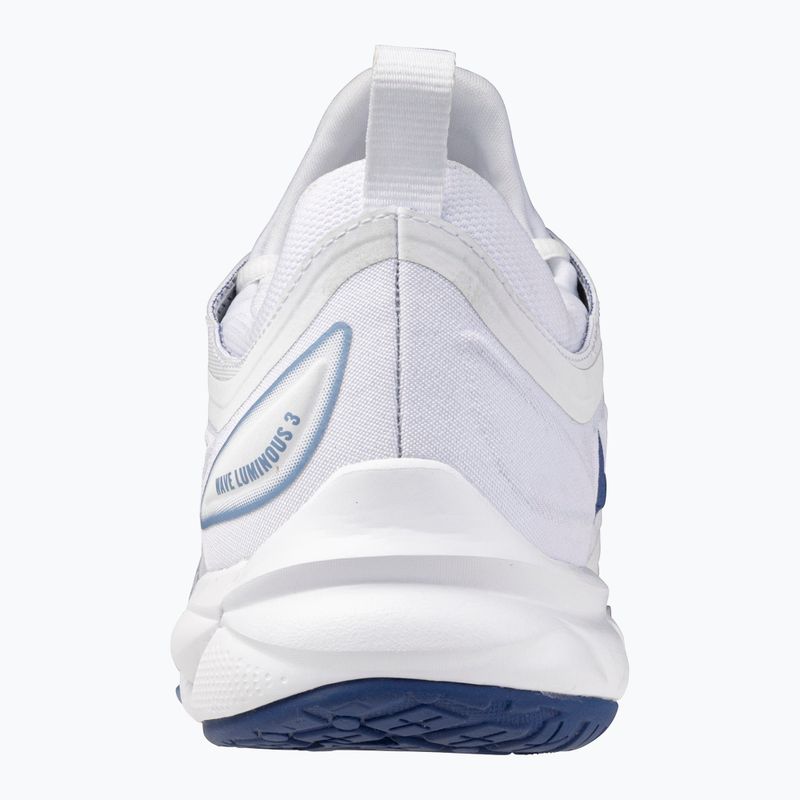 Tinklinio batai Mizuno Wave Luminous 3 balti/bellwether mėlyni/belair mėlyni 10