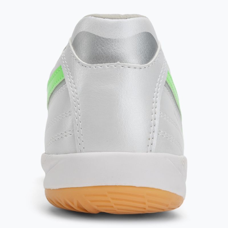 Vyriški futbolo batai Mizuno Morelia Sala Pro IN white/neon green/galaxy silver 6
