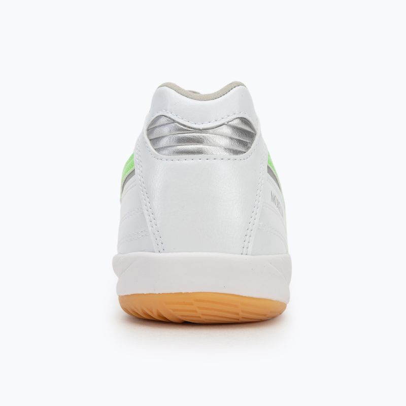 Vyriški futbolo batai Mizuno Morelia Sala Elite IN white/neon green/galaxy silver 6